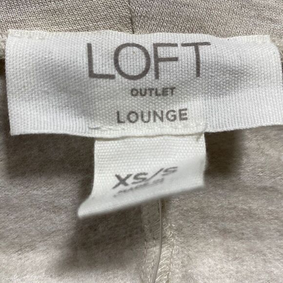 Loft Lounge Oversized Soft & Cozy kaftan Sleeve Casual Cowl Neck Top Oatmeal XS/ - Picture 9 of 11